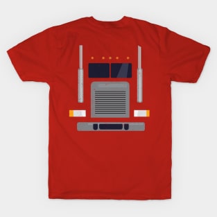 Truck Costume Front and Back T-Shirt